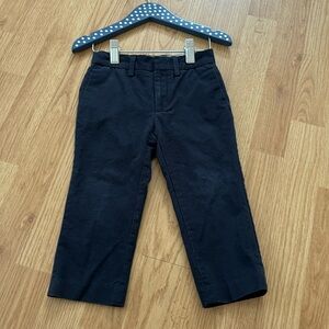 Navy trousers toddler boy J Crew Thompson